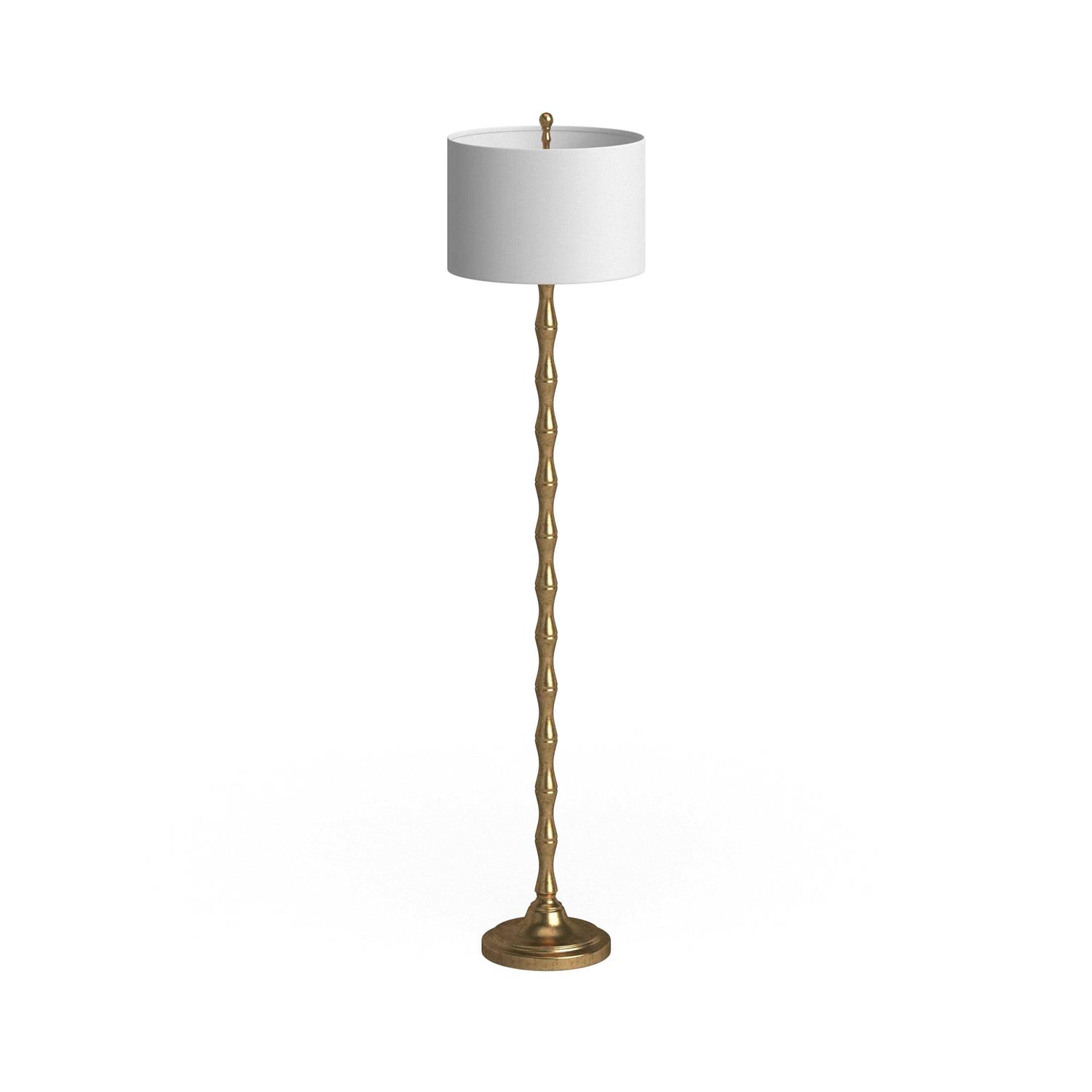 Safavieh LIT4334A Aurelia 63.5-Inch H Floor Lamp, Antique Gold