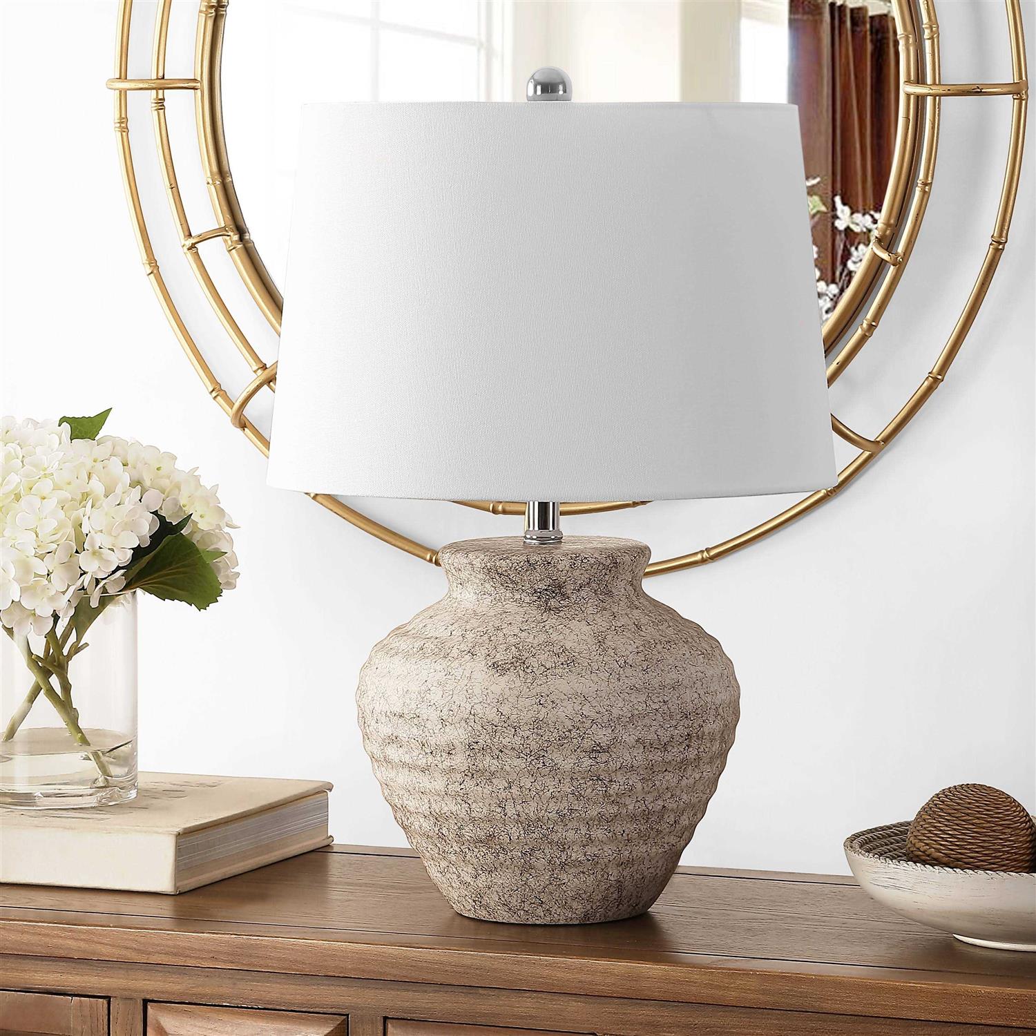 Safavieh Ledger Ceramic Table Lamp - Image 2
