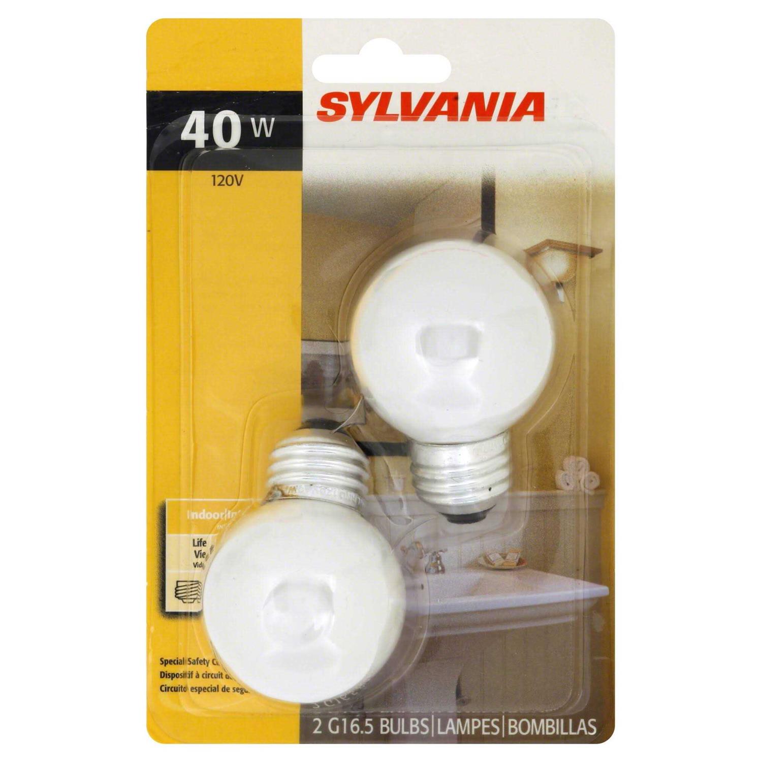 Sylvania Light Bulbs, 40 W – 2 bulbs 10299 - Image 4