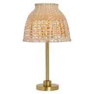 River of Goods 20H Quentin Bamboo Shade Table Lamp
