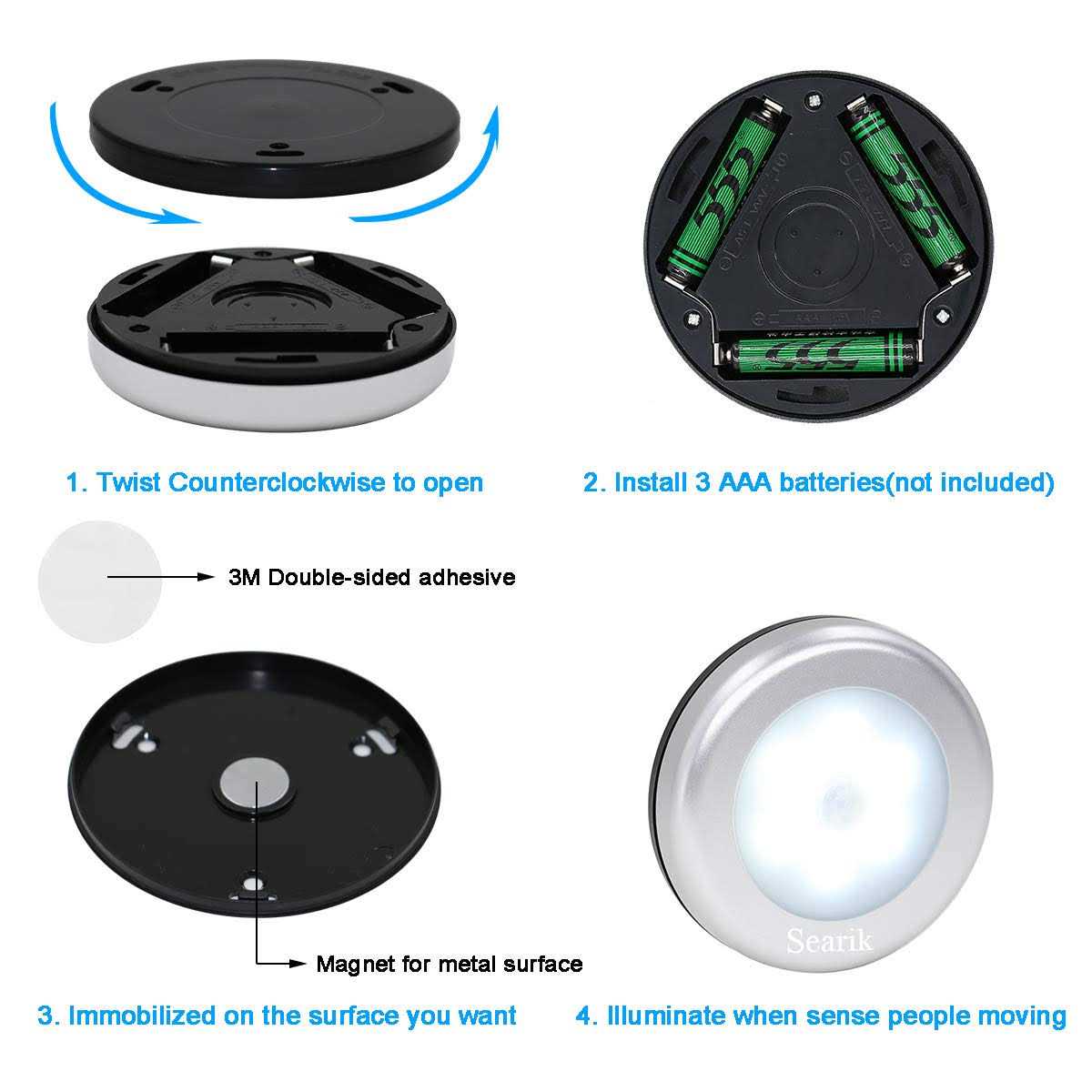 Searik Motion Sensor Light - Image 5