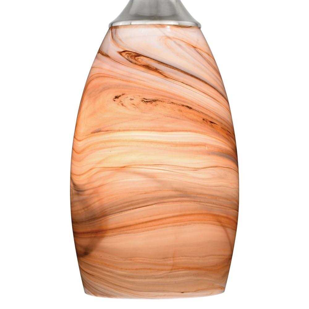 Vaxcel Milano Mini Pendant Caribbean Swirl Glass P0278 - Image 4