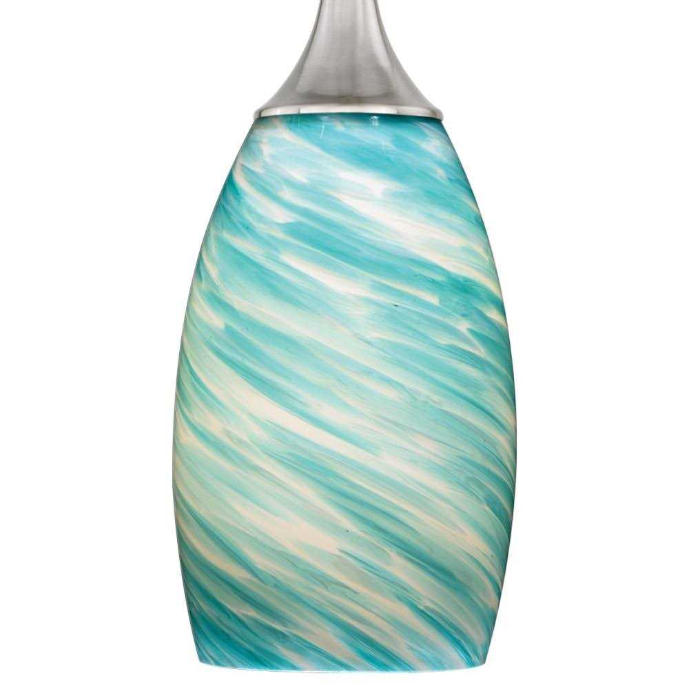 Vaxcel Milano Mini Pendant Caribbean Swirl Glass P0278 - Image 5