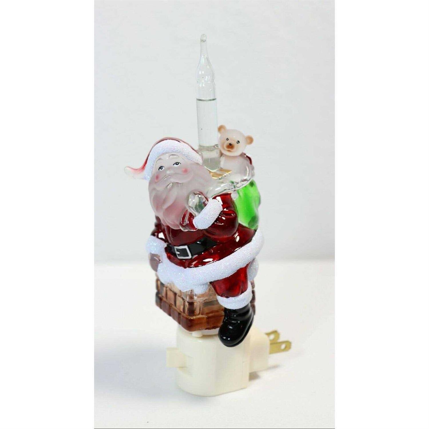 Roman Santa Chimney Bubble Night Light - Image 5