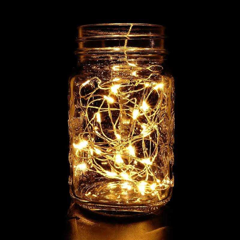 Sterno Home Gl40736 50-Count Battery-Powered LED Fairy String Lights, 65.6-Feet, Remote Included - Image 3