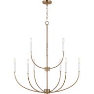 Visual Comfort Studio Greenwich Nine Light Chandelier 3167109