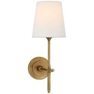 Visual Comfort Signature Bryant Sconce Linen Antique