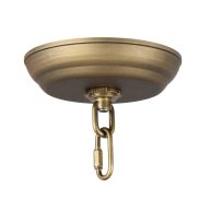 Giluta 5 Standard Light Canopy Kit with Maximum Fixture Weight of 40 Pounds Metal Ceiling Plate for Chandelier Pendant Lighting Flower Basket or