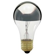 Satco Light Bulb, Silver Crown, A19, Incandescent, 60 Watt 03955