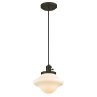 Westinghouse 1-Light Oil Rubbed Bronze Mini Pendant 63465