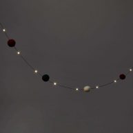 Wondershop 30ct Battery Operated LED Christmas Dewdrop String Lights White Wire