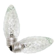 Sylvania 13785 40B13/CRYSTAL/FAN/BL/2PK-120V B13 Decor Torpedo Light Bulb