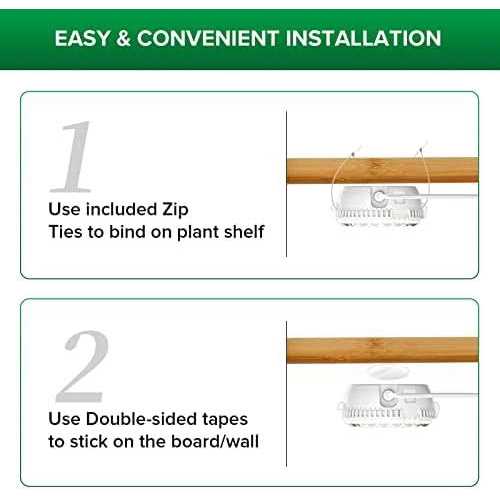 SANSI LED Puck Grow Light 10W Full Spectrum 2-Head Lamp for Indoor Plants with Ceramic Tech - Image 5