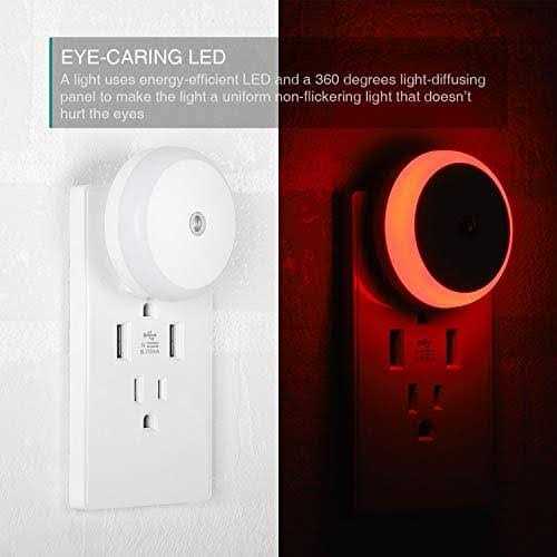 SerieCozy Plug in Night Light Sensor Light - Image 3