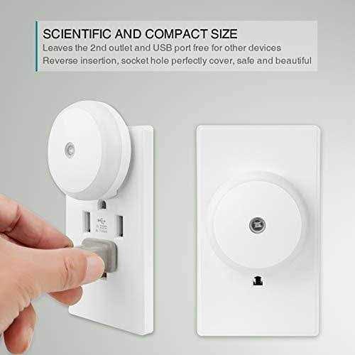 SerieCozy Plug in Night Light Sensor Light - Image 4
