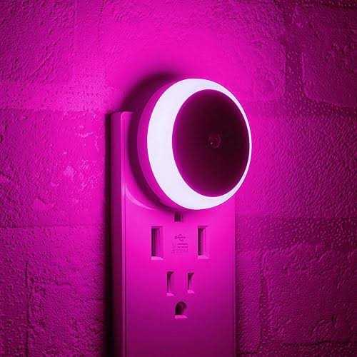SerieCozy Plug in Night Light Sensor Light