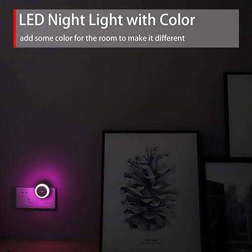 SerieCozy Plug in Night Light Sensor Light - Image 4