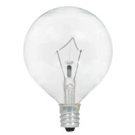 Sylvania 25-Watt Double Life G16.5 Incandescent Light Bulb