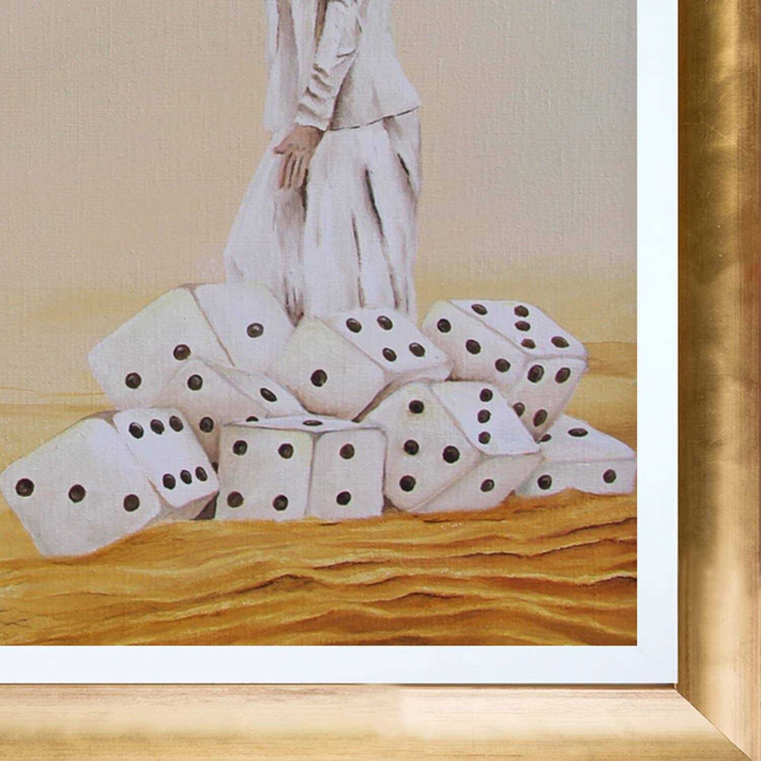 Stylecraft Faux Wood Table Lamp White L13225BDS - Image 5