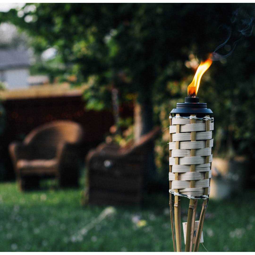 Tiki Bamboo Weather Resistant Torch - Image 2