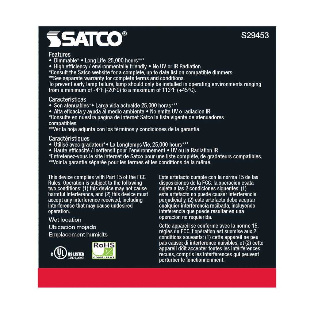 Satco 15W PAR38 LED Bulb - Image 3