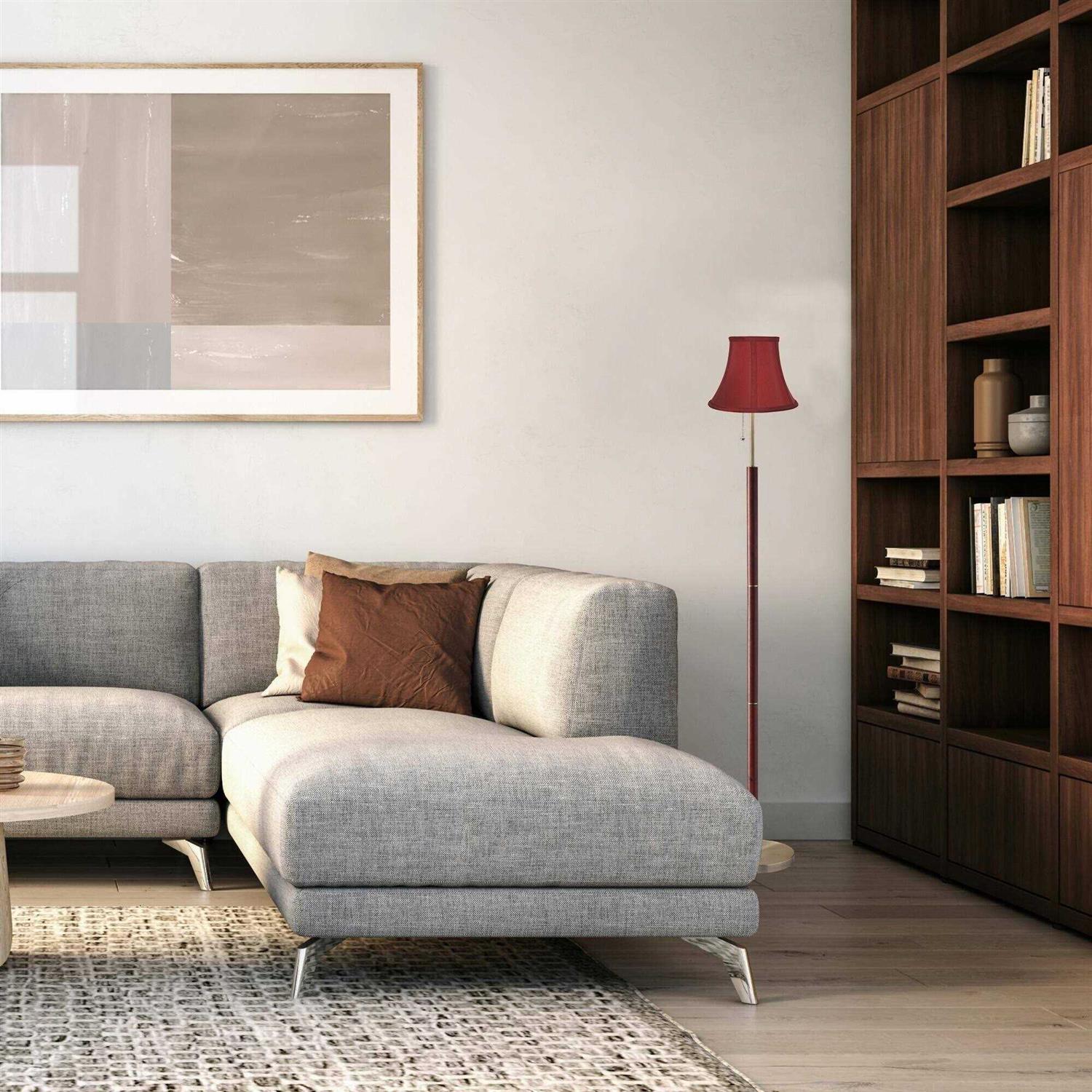 Urbanest Bell Faux Silk Lamp Shade - Image 4