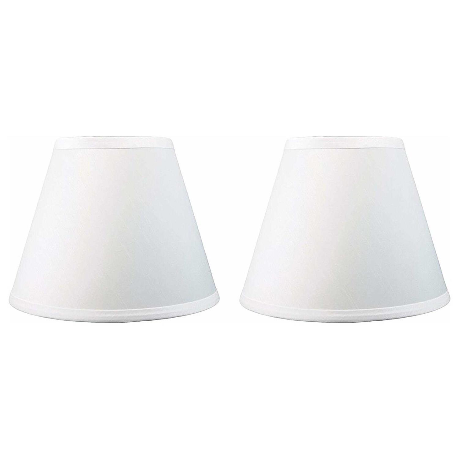 Urbanest Hardback Faux Silk Coolie Lamp Shade - Image 2