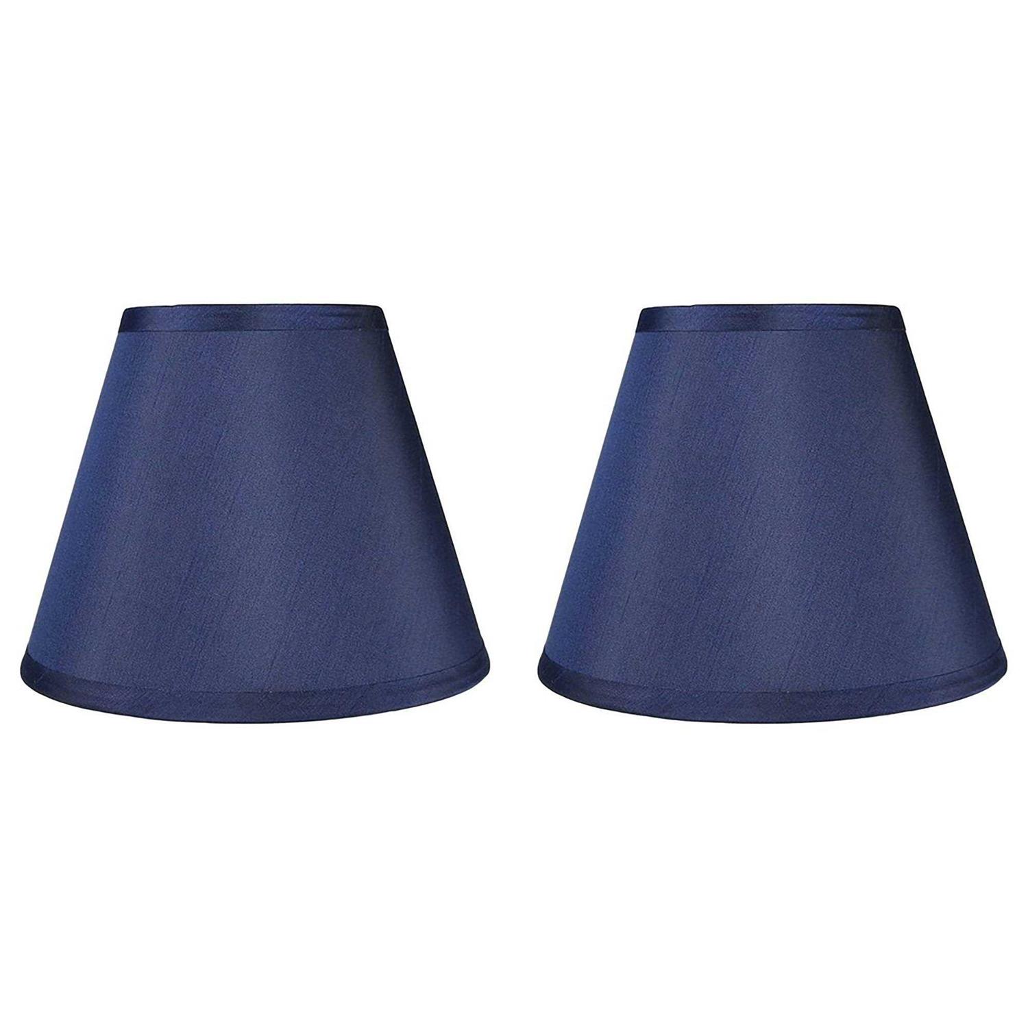 Urbanest Hardback Faux Silk Coolie Lamp Shade - Image 5