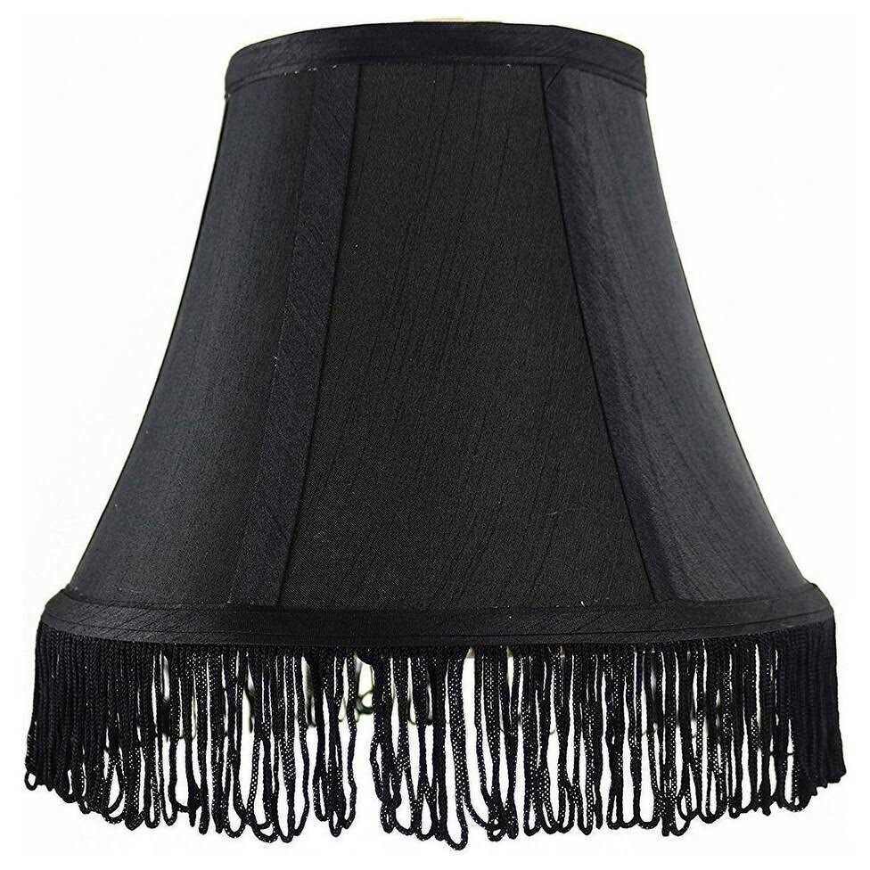 Urbanest Silk Bell Lamp Shade 5x9x7 inch - Image 4