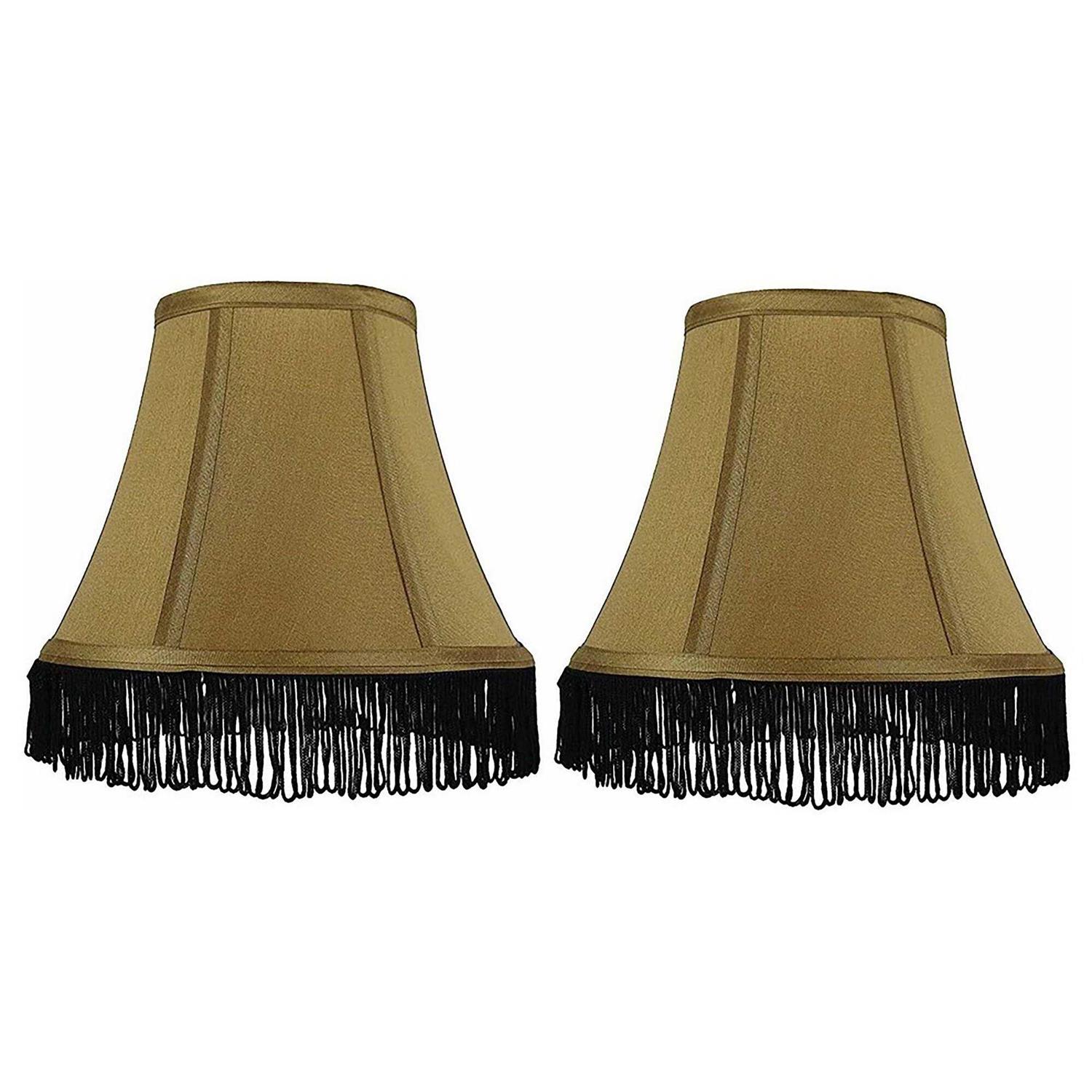 Urbanest Silk Bell Lamp Shade 5x9x7 inch - Image 2