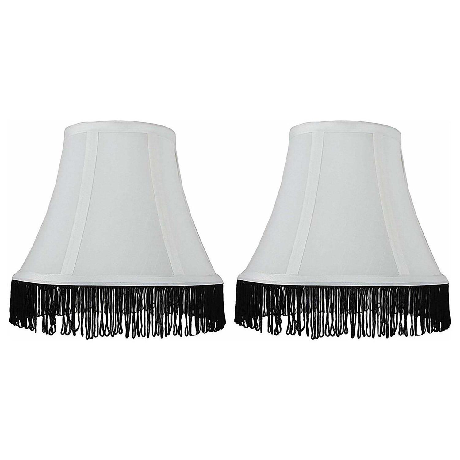 Urbanest Silk Bell Lamp Shade 5x9x7 inch - Image 2