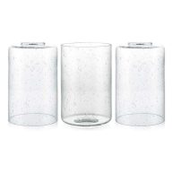 Skelang Clear Glass Shade Light Shade with Crackle Lampshade with 1-5/8 Fitter