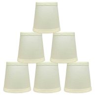 Urbanest Cotton Chandelier Lamp Shades 3x4x4 inch
