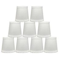 Urbanest Cotton Chandelier Lamp Shades 3x4x4 inch