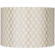 Springcrest Embroidered Hourglass Lamp Shade