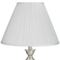 Springcrest Mushroom Pleated Empire Lamp Shade 7x16x12