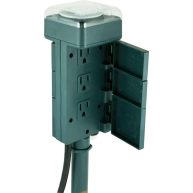 GE 6-Outlet Outdoor Mechanical Stake Timer 29972