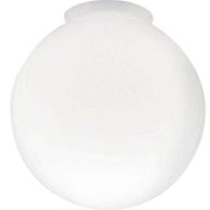 Westinghouse Glass Ball Shade, White, 6 D