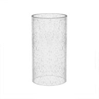 Sunwo Glass Shade Straight Cylinder Glass Lamp Shade Replacement with Multiple Effects
