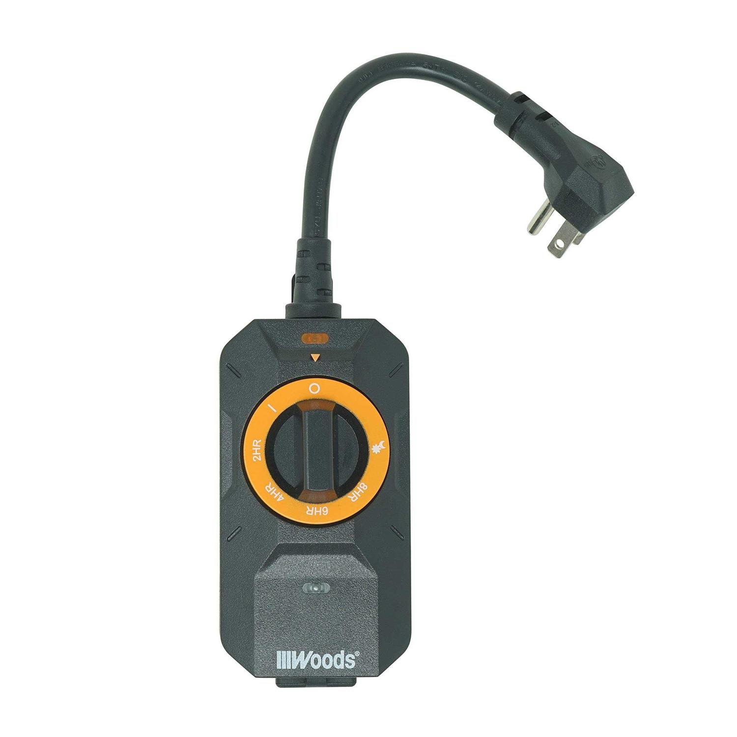 Woods 50121WD Outdoor Dusk to Dawn Lighting Timer