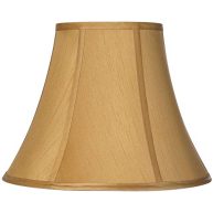 Springcrest Coppery Gold Bell Lamp Shade 7x14x10.5