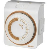 Woods Indoor 24-Hour Mechanical Timer 50001