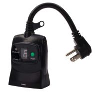 Tork 654e Two Outlets Photocell Controlled Digital Outdoor Timer