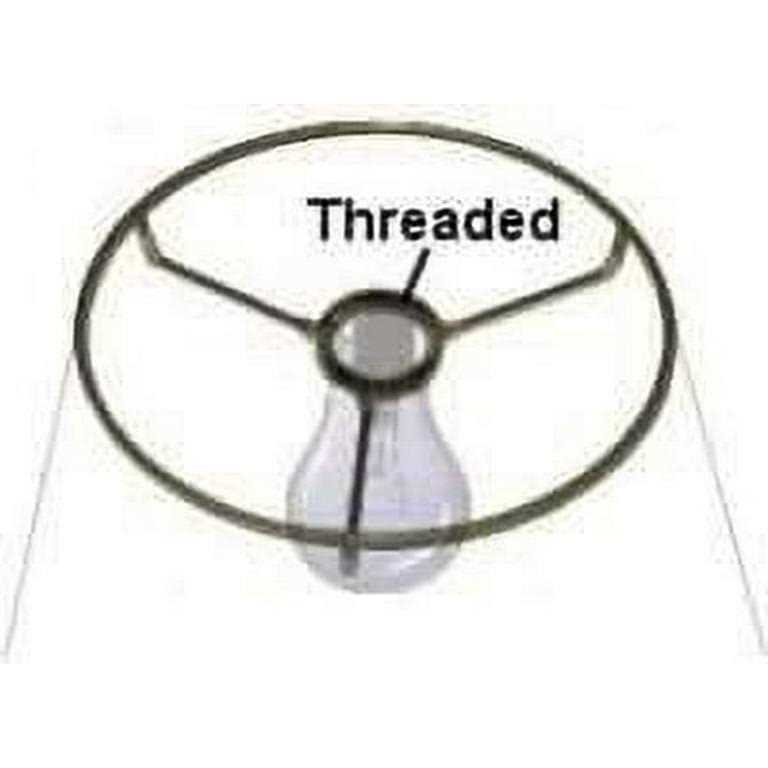 upgradelights Beige Burlap 8 Inch Uno Lampshade - Image 3