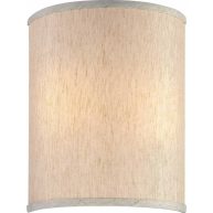 Volume Lighting 6 Linen Drum Wall Sconce Shade
