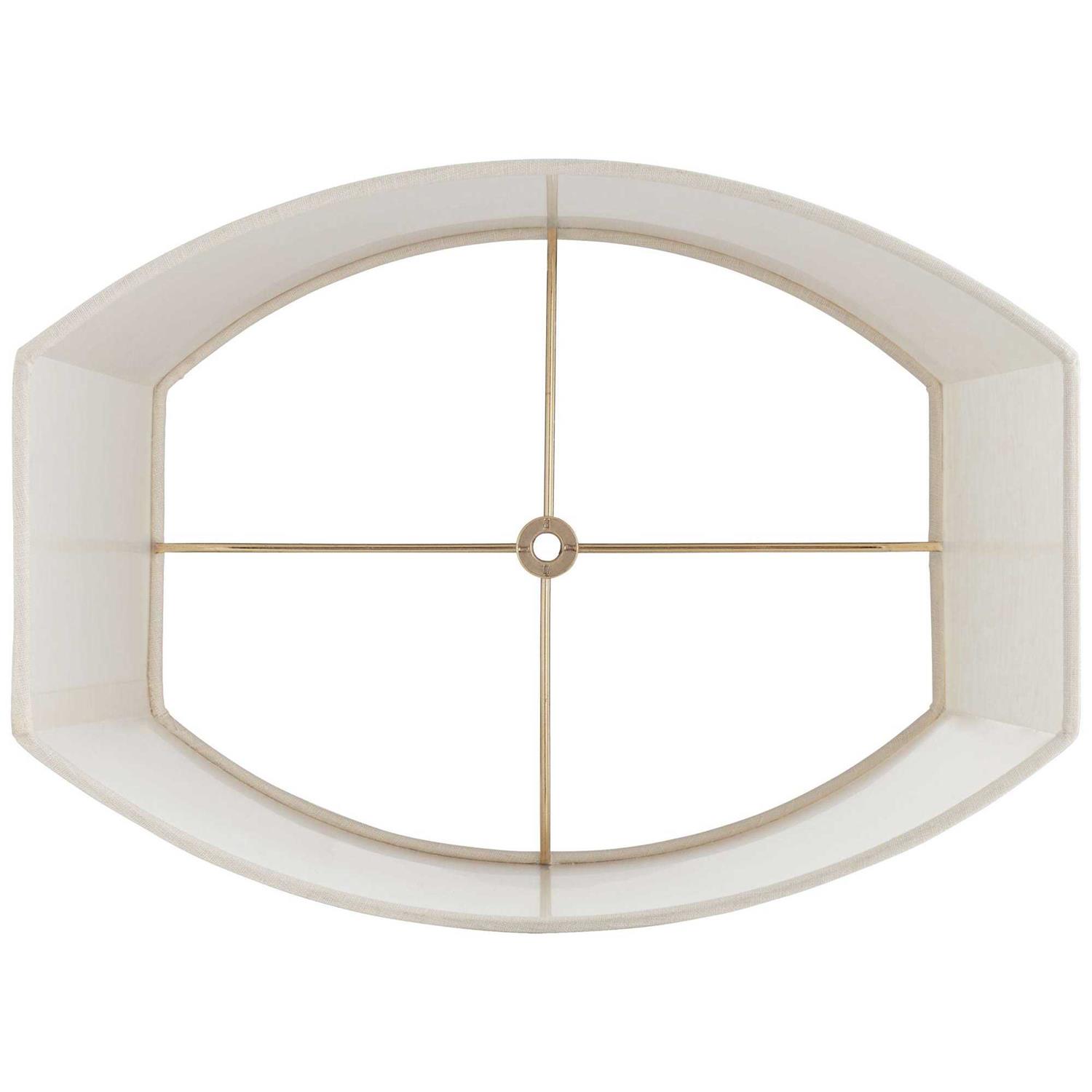 Springcrest Set of 2 Oval Lamp Shades 10/12.5×11/15×10 - Image 2