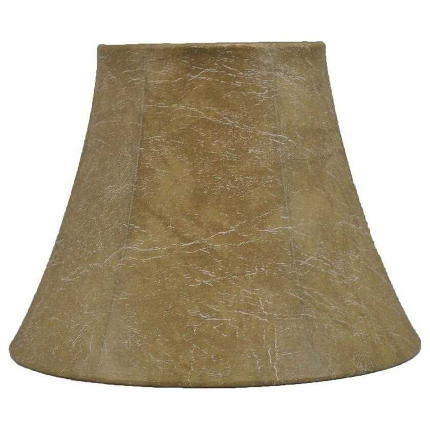 Urbanest Softback Bell Lampshade Faux Leather Bottom Diameter - Image 2