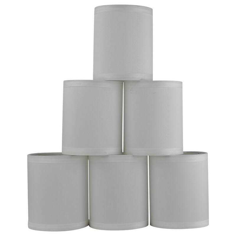 Urbanest 4x4x4.75 inch Drum Chandelier Shades - Image 3