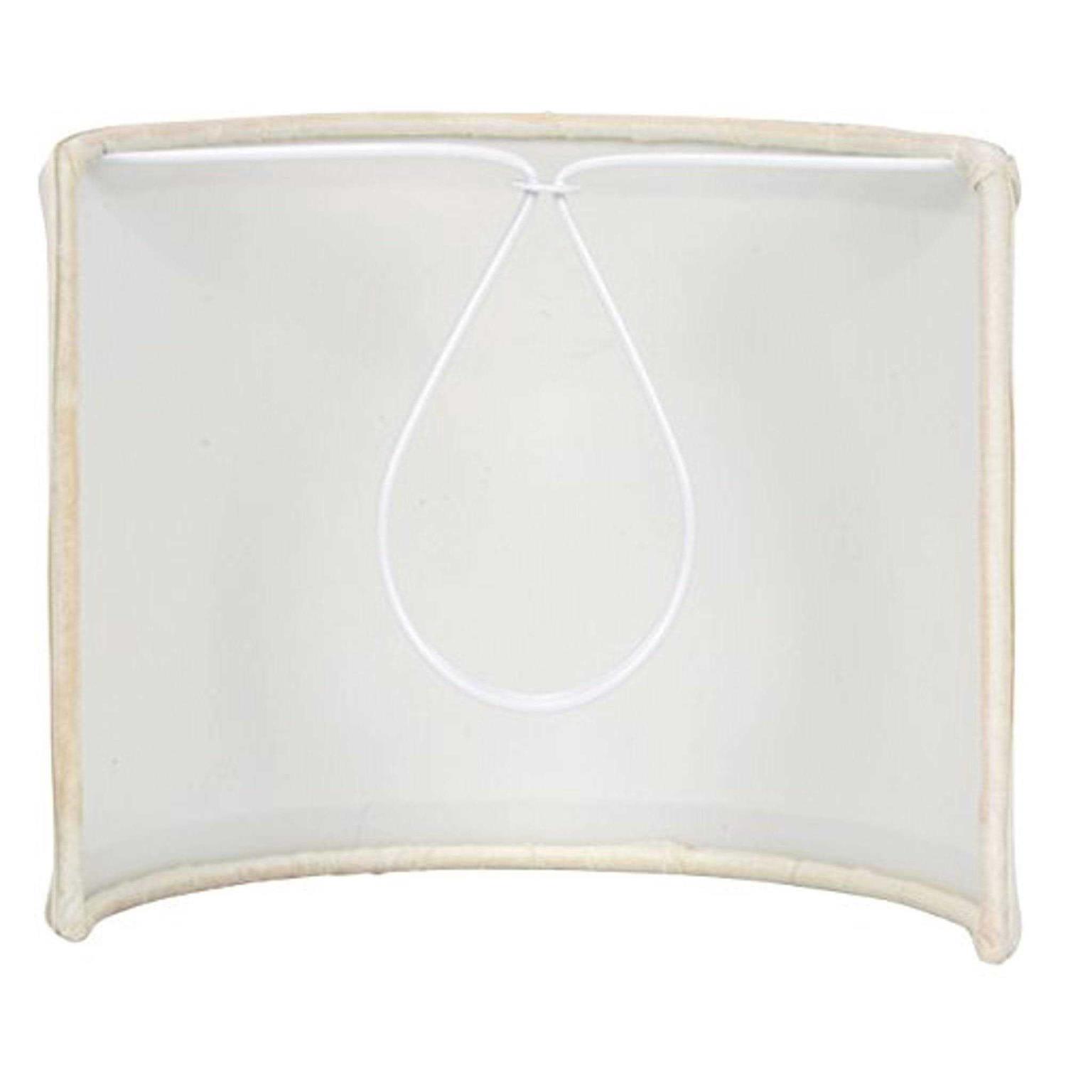 Upgradelights 5 Inch Tall Wall Sconce Clip on Shield Lamp Shade - Image 2