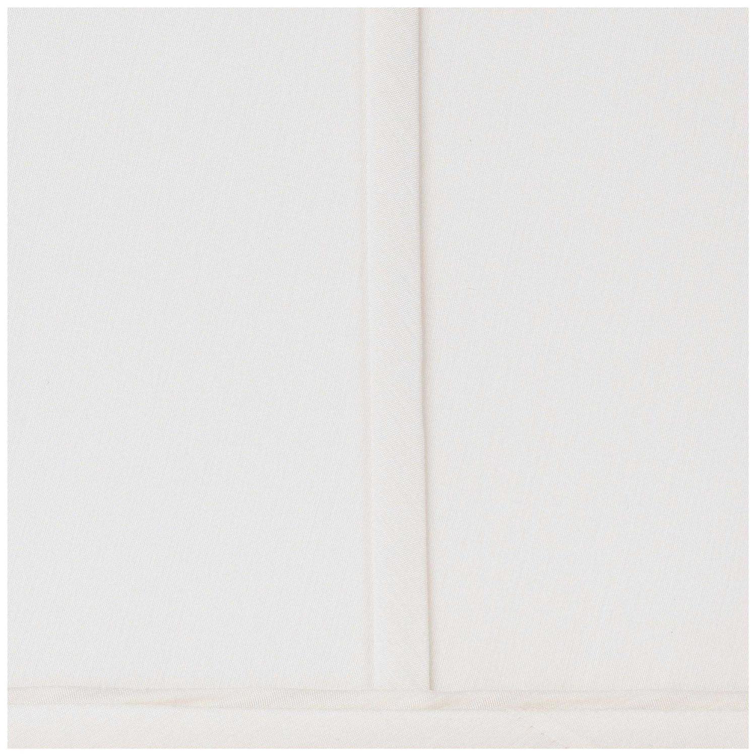 Springcrest Set of 2 Ivory Classic Small Square Lamp Shades 5.25 Top x 10 Bottom x 9 High Replacement with Harp and Finial - Image 5